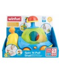Музикална играчка за дърпане WinFun - Охлювчe
