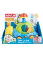 Музикална играчка за дърпане WinFun - Охлювчe