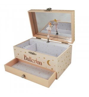 Музикална кутия с чекмедже Trousselier - Фелиси балерина, фотолуминесцентна