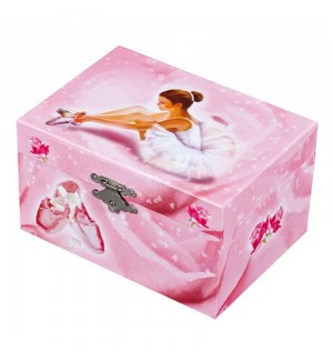 Музикална кутия Trousselier - Балерина - розова - Фигура Балерина