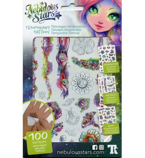 Татуировки Nebulous Stars - Коралия, 100 броя, различни видове
