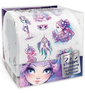 Блестящи стикери на ролка Nebulous Stars - Небулия, 575 броя