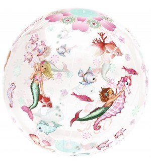 Надуваема топка Djeco - Русалка, 35 cm Надуваема топка Djeco - Русалка, 35 cm