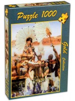 Пъзел Gold Puzzle от 1000 части - Намирането на Мойсей