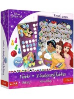 Настолна игра 2 в 1 Disney Princess (Ludo/Snakes and Ladders) - детска