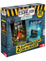 Настолна игра 2в1 Noris Escape Room - Дуо-Хорър