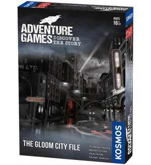 Настолна игра Adventure Games: Gloom City - семейна