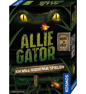 Настолна игра Allie Gator - семейна
