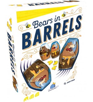 Настолна игра Bears in Barrels - парти