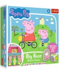 Настолна игра Big Race Peppa Pig - детска