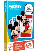Настолна игра Cartamundi: Черен петър, Mickey & Friends - детска