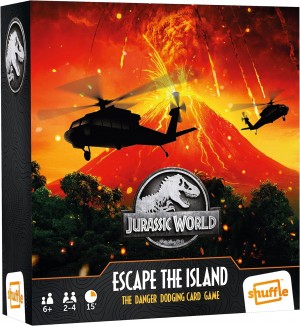 Настолна игра Cartamundi Jurassic World: Escape the Island - Детска