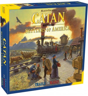 Настолна игра Catan Histories: Settlers of America - стратегическа
