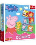 Настолна игра Domino: Peppa Pig - детска