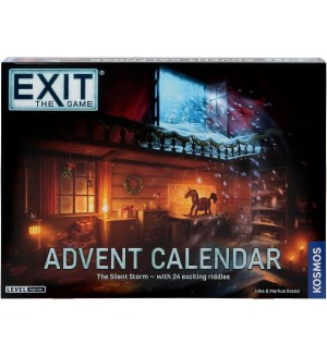 Настолна игра Exit Advent Calendar: The Silent Storm - кооперативна