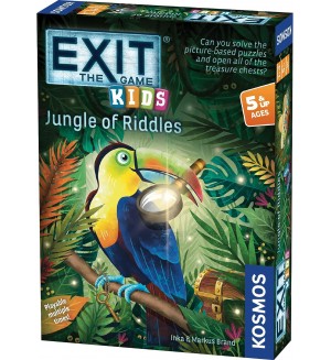Настолна игра Exit kids: Jungle of Riddles - детска