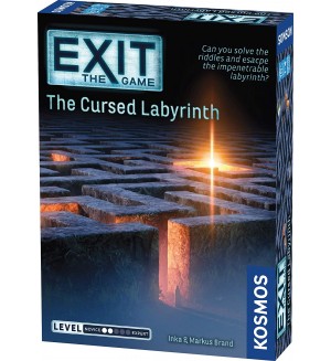 Настолна игра Exit: The Cursed Labyrinth - семейна