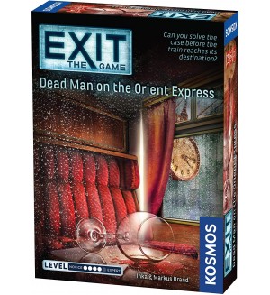 Настолна игра Exit: The Dead Man on The Orient Express - семейна