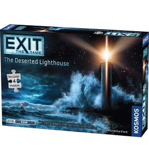 Настолна игра Exit: The Deserted Lighthouse PUZZLE - семейна
