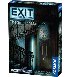 Настолна игра Exit: The Sinister Mansion - семейна