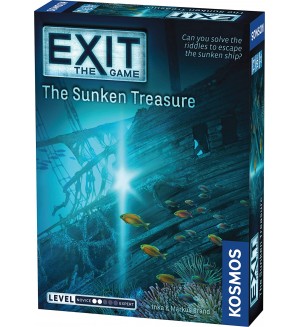 Настолна игра Exit: The Sunken Treasure - семейна