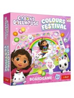 Настолна игра Gabby's Dollhouse: Colours Festival - Детска
