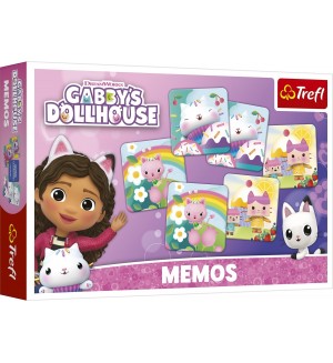 Настолна игра Gabby's Dollhouse: Memos - Детска