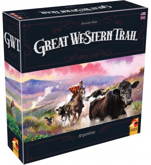 Настолна игра Great Western Trail: Argentina - стратегическа