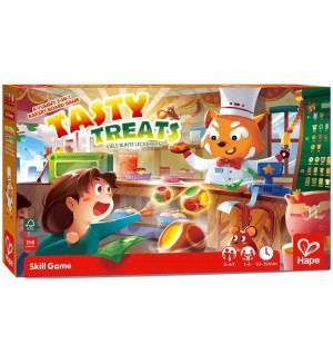 Настолна игра Hape International - Tasty Treats, 114 части
