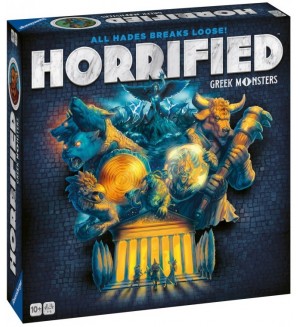 Настолна игра Horrified: Greek Monsters - Кооперативна
