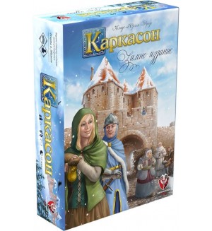 Настолна игра Каркасон: Зимно издание - семейна