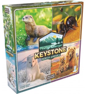 Настолна игра Keystone: North America (Deluxe Edition) - Семейна