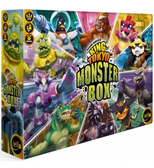 Настолна игра King of Tokyo: Monster Box - семейна