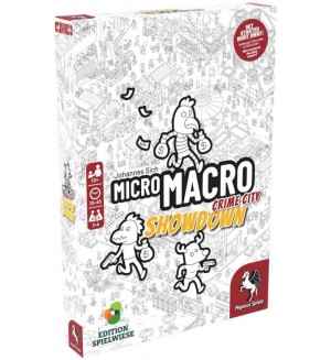 Настолна игра MicroMacro: Crime City - Showdown - Кооперативна