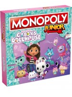 Настолна игра Monopoly Junior: Gabby's Dollhouse - Детска