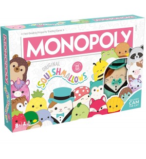 Настолна игра Monopoly: Squishmallows - Детска