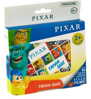 Настолна игра Pixar Trivia Quiz - семейна