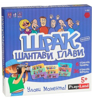 Настолна игра Playland - Щрак Шантави глави