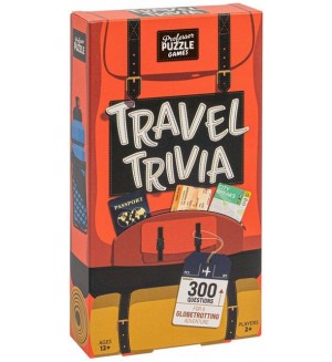 Настолна игра Professor Puzzle - Travel Trivia