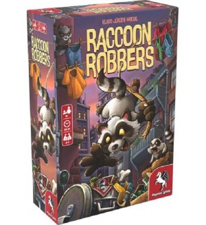 Настолна игра Raccoon Robbers - семейна