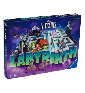 Настолна игра Ravensburger Labyrinth Disney Villains - семейна