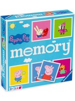 Настолна игра Ravensburger Peppa Pig memory - детска