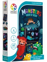 Настолна игра Smart Games - Monsters Hide & Seek