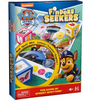 Настолна игра Spin Master: Paw Patrol Finders Seekers - Детска