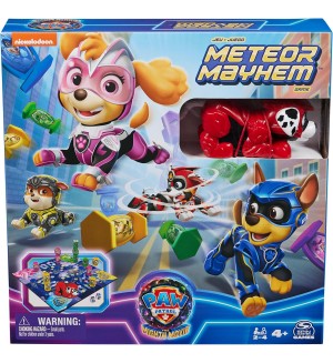 Настолна игра Spin Master: Paw Patrol Meteor Mayhem - Детска