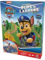 Настолна игра Spin Master: Paw Patrol Pups'n Ladders - Семейна