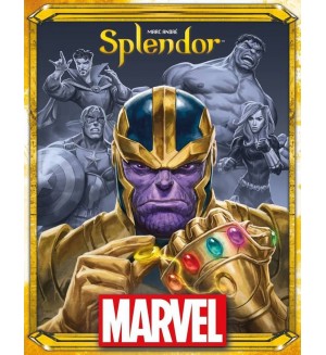 Настолна игра Splendor: Marvel - семейна