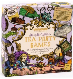 Настолна игра The Mad Hatter's Tea Party Games - семейна