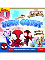 Настолна игра Trefl Super Hero Quest: Spidey and His Amazing Friends - Детска