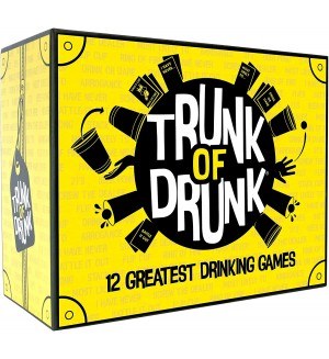 Настолна игра Trunk of Drunk: 12 Greatest Drinking Games - парти